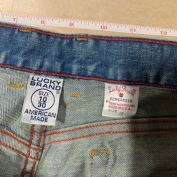 Lucky Brand Light Blue Relaxed 10 x 26 0446 Jeans Capri - Picture 6 of 8